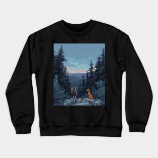 Calvin and Hobbes Humor Crewneck Sweatshirt